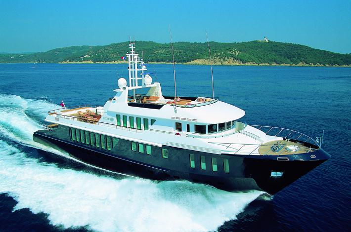 Ice 5 43M Explorer Yacht Available For Bahamas Charter